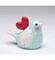 Ceramic Wedding Dove Bell, Wedding Decor, Romantic Decor, Gift for Her